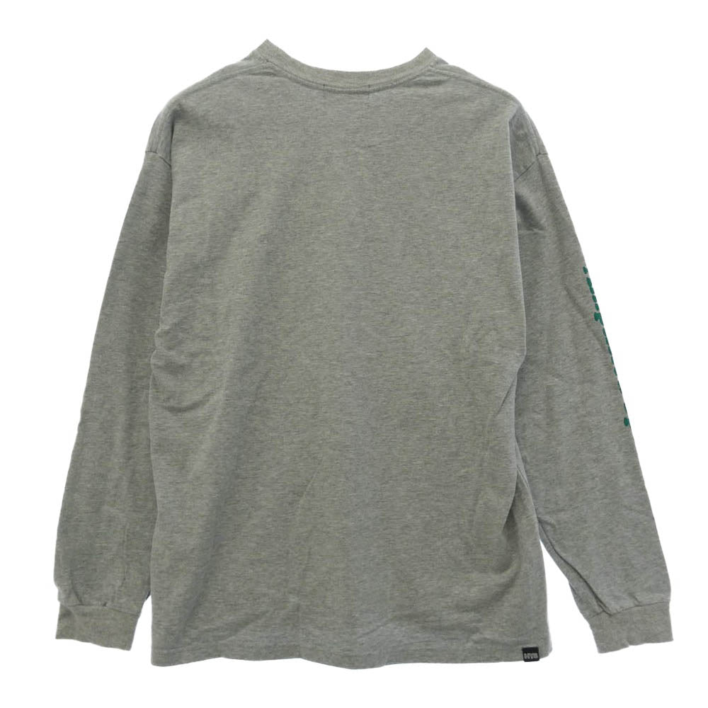 HYSTERIC GLAMOUR ヒステリックグラマー 02223CL14 02223CL14 HEART OF HYS 長袖 カットソー Ｔシャツ グレー系 L【中古】