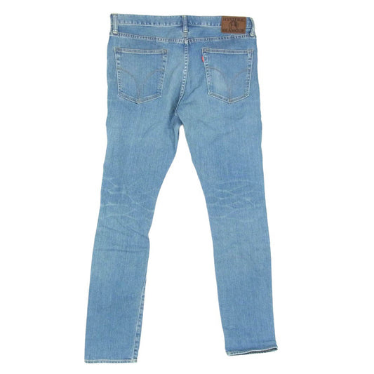 HYSTERIC GLAMOUR ヒステリックグラマー 02213AP15 SP加工 スタッズ スリム デニム パンツ インディゴブルー系 34【中古】