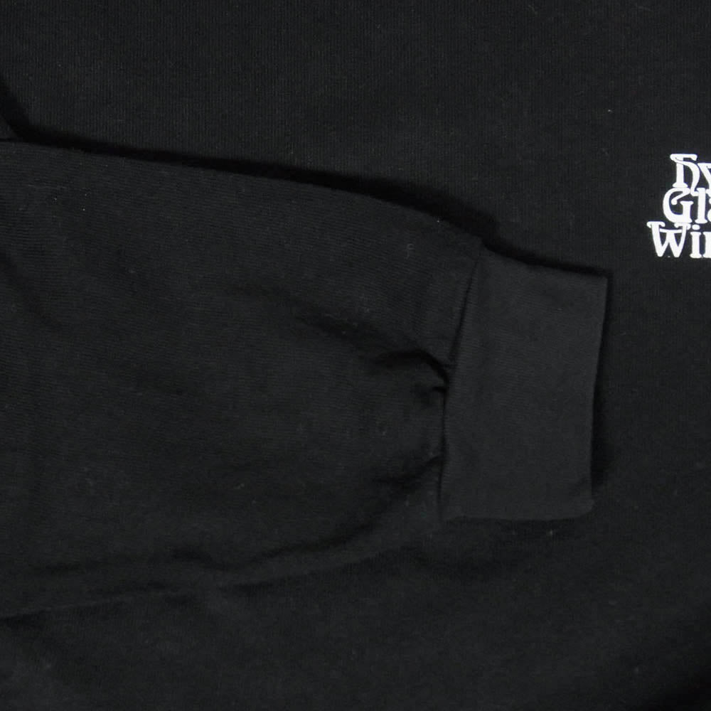 HYSTERIC GLAMOUR ヒステリックグラマー WIND AND SEA ウィンダンシー WDS-C-HYS-24Q2-10 WIND AND SEA ウィンダンシー ガール バックロゴ ロングスリーブ カットソー 長袖 Tシャツ ブラック系 L【中古】