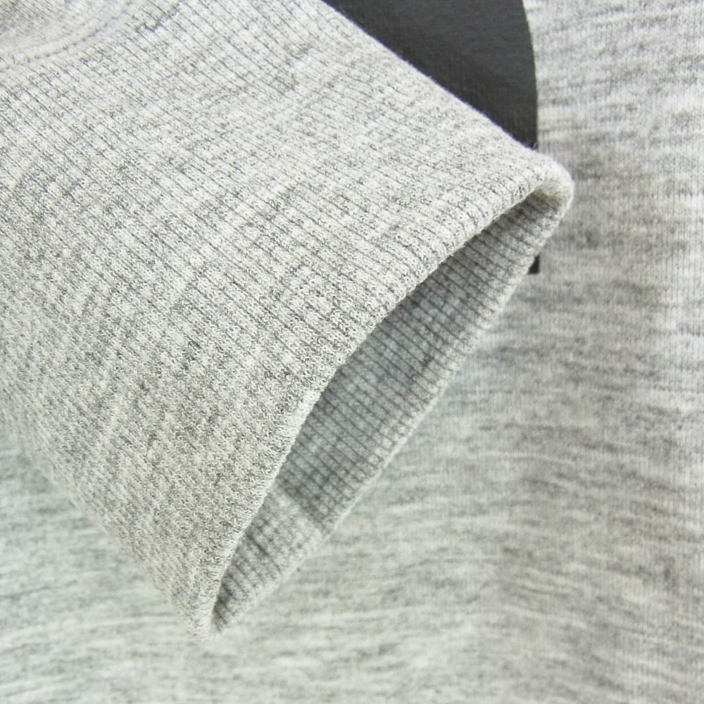 THE NORTH FACE ノースフェイス NT12297 Color Heathered Sweat Hoodie ロゴプリント カラー ヘザード スウェット フーディ プルオーバー パーカー グレー系 L【中古】