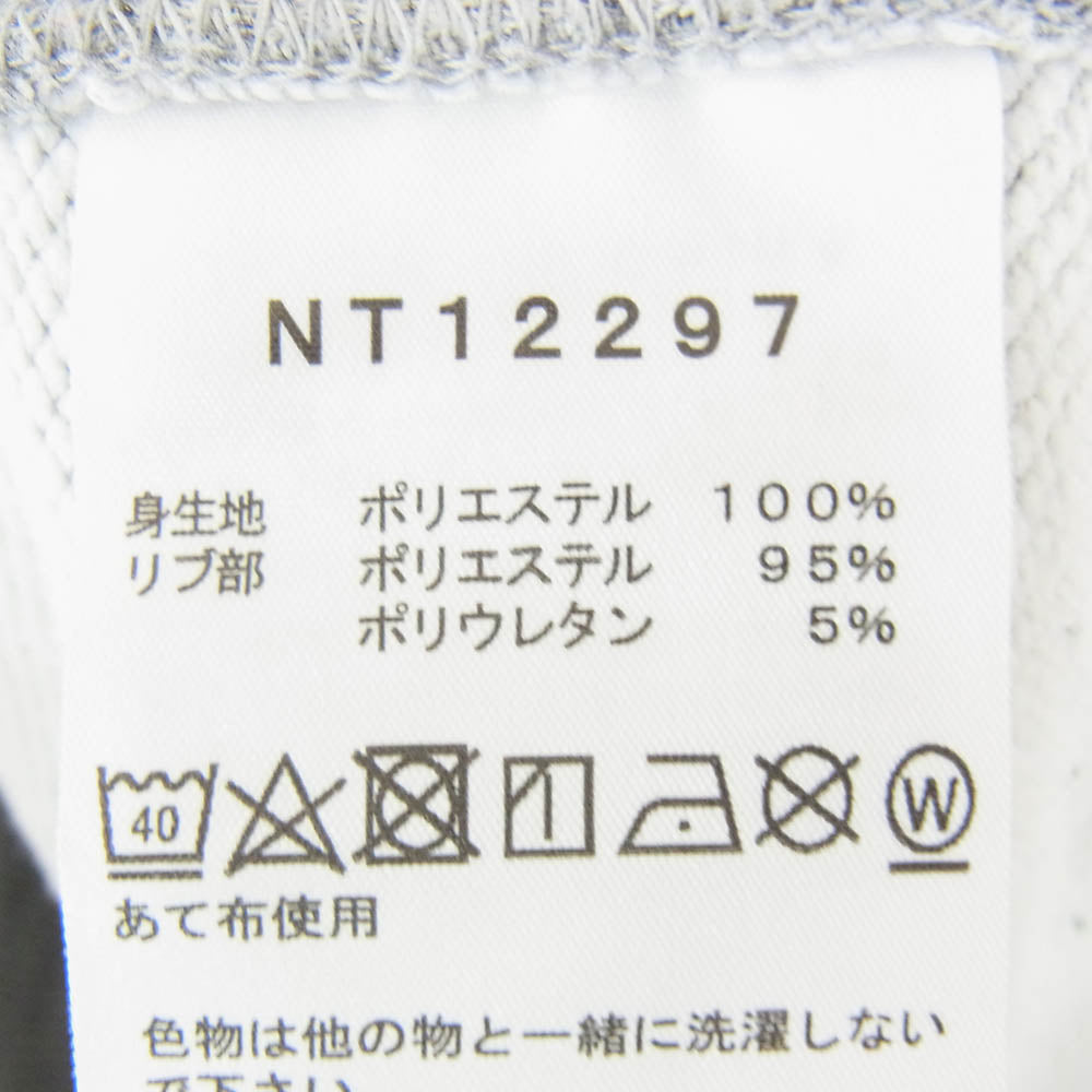 THE NORTH FACE ノースフェイス NT12297 Color Heathered Sweat Hoodie ロゴプリント カラー ヘザード スウェット フーディ プルオーバー パーカー グレー系 L【中古】