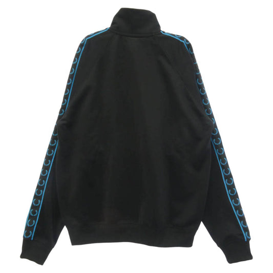 FRED PERRY フレッドペリー J5557 Contrast Tape Track Jacket コントラスト テープ トラック ジャケット ブラック系 L【中古】