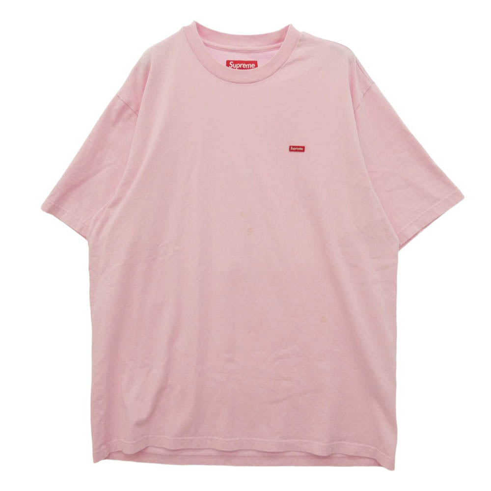 Supreme シュプリーム 26SS Small Box Tee スモール ボックスロゴ Tシャツ 半袖 カットソー ピンク系 L【中古】