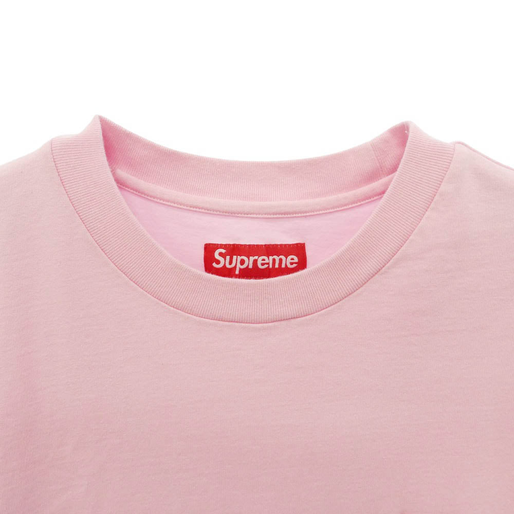 Supreme シュプリーム 26SS Small Box Tee スモール ボックスロゴ Tシャツ 半袖 カットソー ピンク系 L【中古】