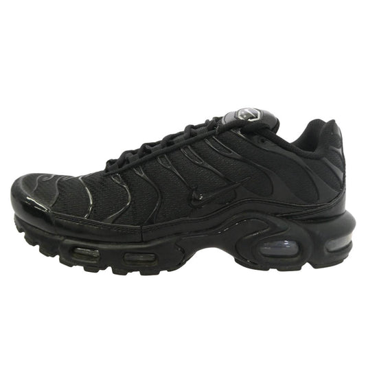NIKE ナイキ 604133-050 Air Max Plus Triple Black エアマックス プラス ローカット スニーカー ブラック系 26cm【中古】