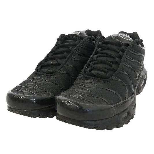 NIKE ナイキ 604133-050 Air Max Plus Triple Black エアマックス プラス ローカット スニーカー ブラック系 26cm【中古】