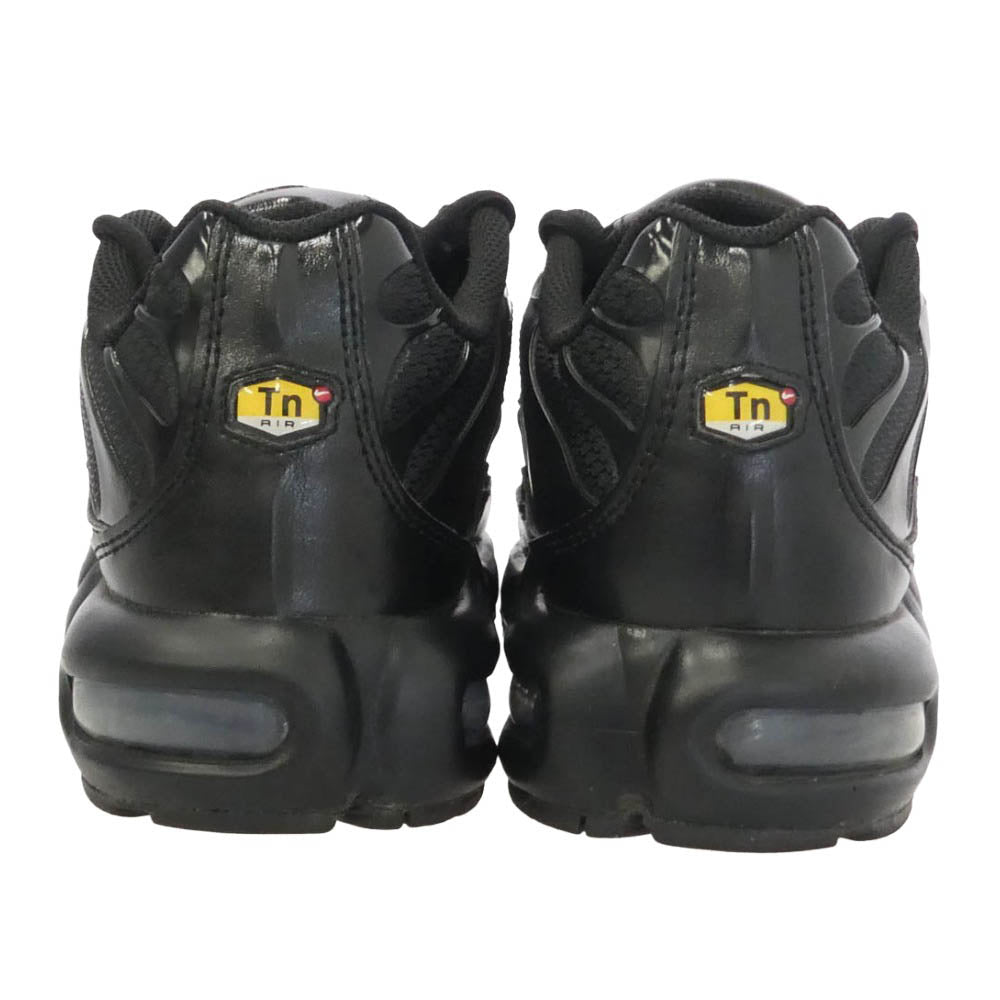 NIKE ナイキ 604133-050 Air Max Plus Triple Black エアマックス プラス ローカット スニーカー ブラック系 26cm【中古】