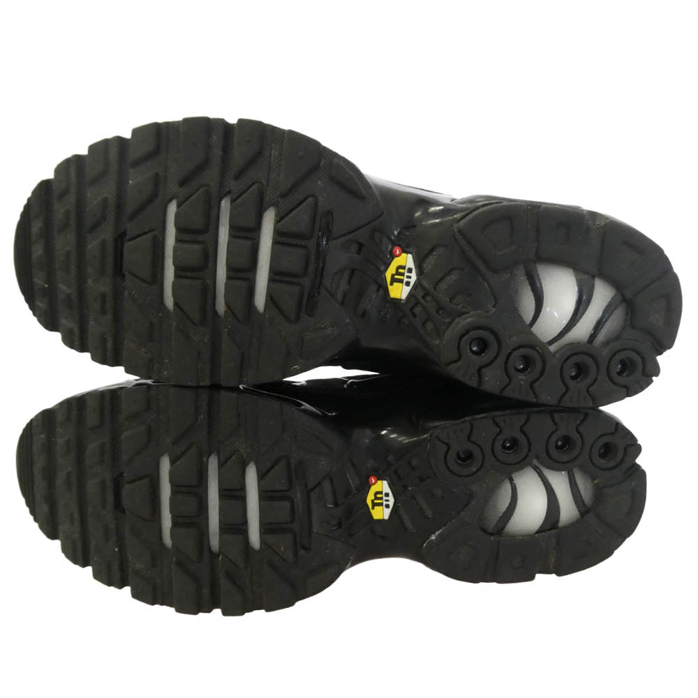 NIKE ナイキ 604133-050 Air Max Plus Triple Black エアマックス プラス ローカット スニーカー ブラック系 26cm【中古】
