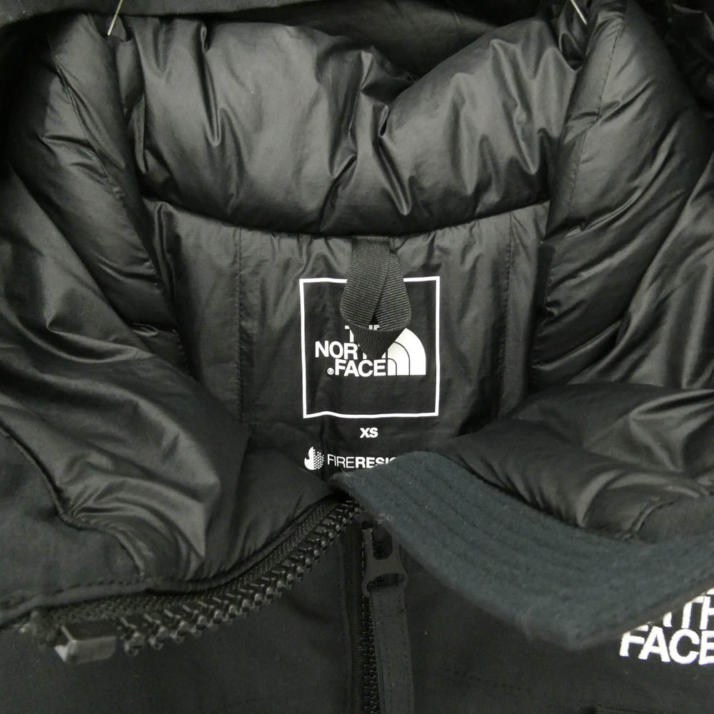 THE NORTH FACE ノースフェイス NY82231 FIREFLY INSULATED PARKA ファイヤーフライ インサレーテッド パーカー パデッド 中綿 ジャケット ブラック系 XS【中古】