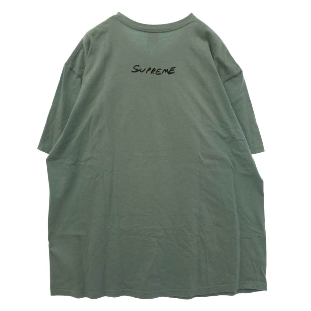 Supreme シュプリーム Reaper Tee 半袖 Tシャツ カットソー グリーン系 XL【中古】