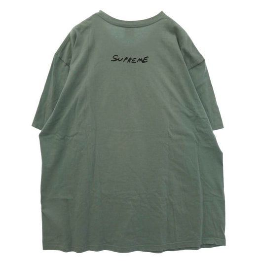 Supreme シュプリーム Reaper Tee 半袖 Tシャツ カットソー グリーン系 XL【中古】