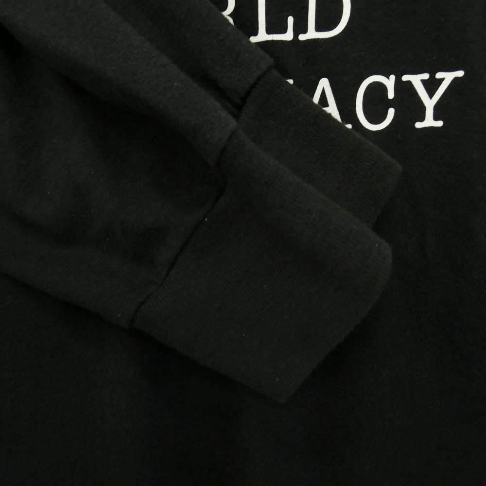Supreme シュプリーム UNDERCOVER アンダーカバー UNDERCOVER Public Enemy Counterattack L/S Tee アンダーカバー パブリック エネミー カウンターアタック L/S 長袖 ロングスリーブ Tシャツ カットソー ブラック系 L【中古】