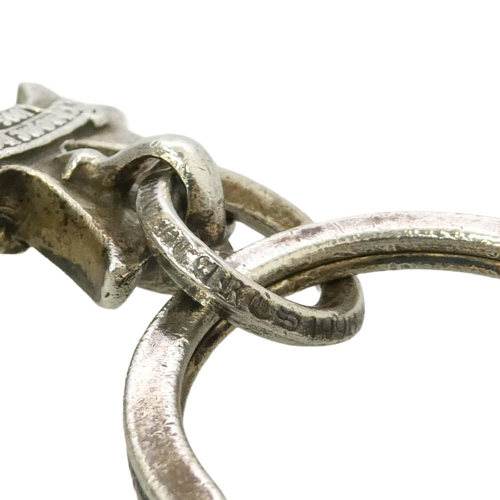 CHROME HEARTS クロムハーツ（原本無） RNG&No5 DGGR DBL CH PRS ダブルCHプラス #5ダガー キーリング キーホルダー シルバー系【中古】