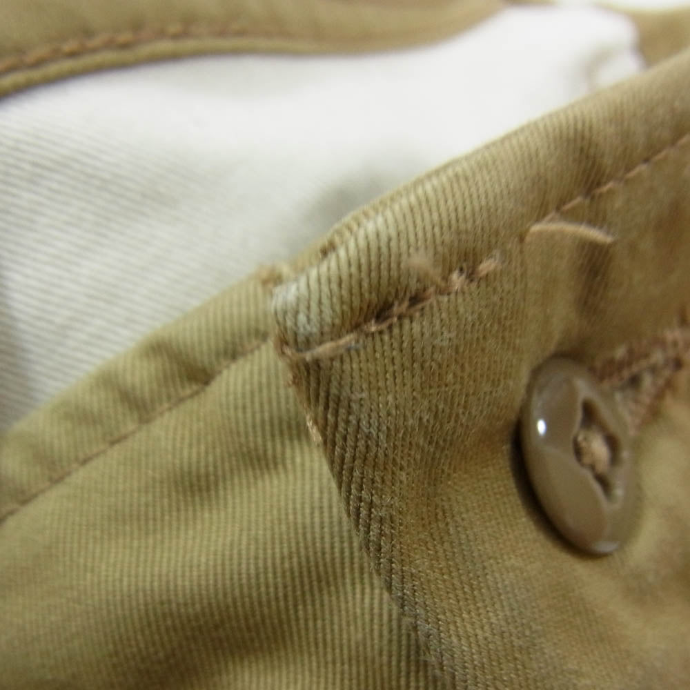 ANATOMICA アナトミカ 530-000-04 CHINO 2 コットン ボタンフライ チノトラウザー パンツ ブラウン系 32【中古】