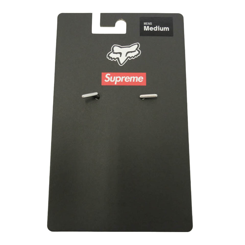 Supreme シュプリーム 25AW FW25A62-CMO-M × Fox Racing DMX Bomber Gloves フォックスレーシング ロゴ ボンバー グローブ 手袋 ブラック系 グレー系 M 22.2×10.6cm【極上美品】【中古】