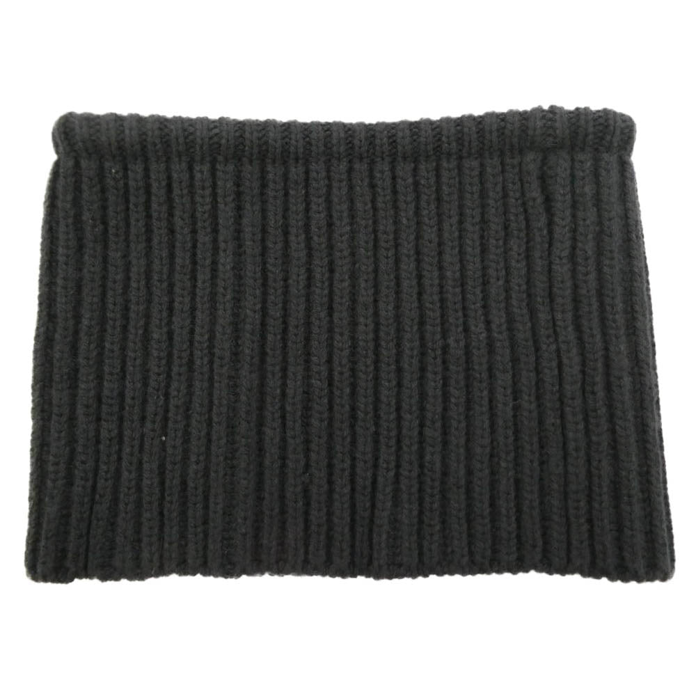 Sacai サカイ Carhartt カーハート 25-00998S WIP Wool Knit Neck Warmer ワークインプログレス ロゴ ウール ニット ネックウォーマー ブラック系 001 OS【新古品】【未使用】【中古】