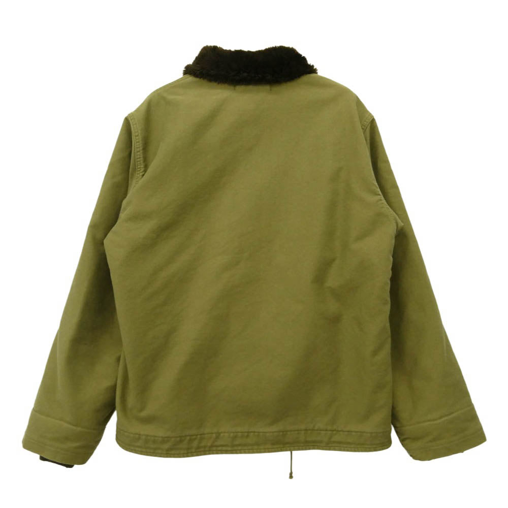 WACKO MARIA ワコマリア N-1 DECK JACKET デッキ ミリタリー ジャケット カーキ系 XL【中古】