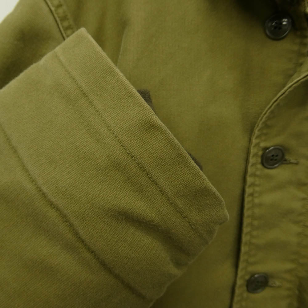 WACKO MARIA ワコマリア N-1 DECK JACKET デッキ ミリタリー ジャケット カーキ系 XL【中古】