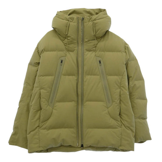 DESCENTE デサント DAMYGK32U ALLTERRAIN MIZUSAWA DOWN オルテライン 水沢 ダウン ジャケット ベージュ系 L【美品】【中古】
