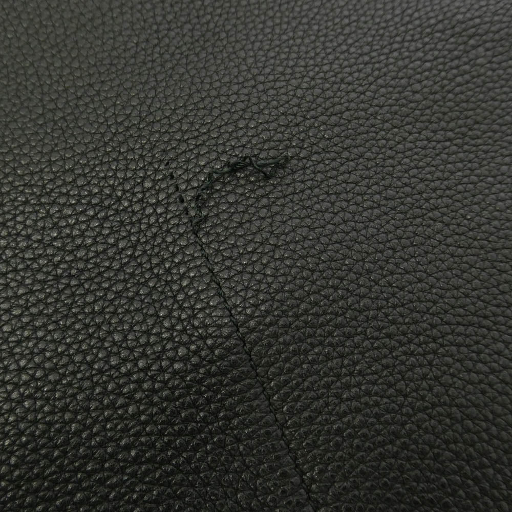 JIL SANDER ジルサンダー XIAO BAG シボ革 レザー トート バッグ ブラック系【中古】