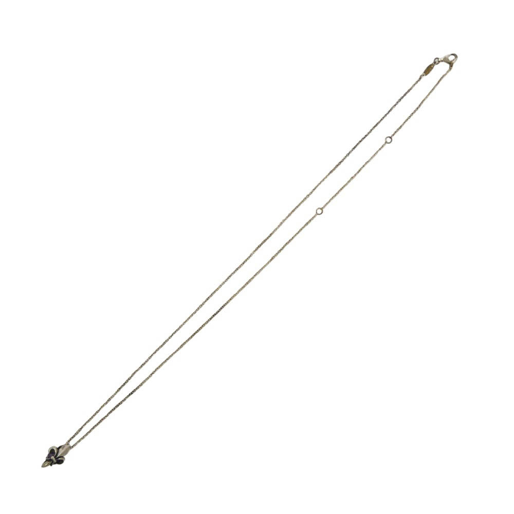 PATRICK COX パトリックコックス フレア ストーン ネックレス シルバー系 パープル系【中古】