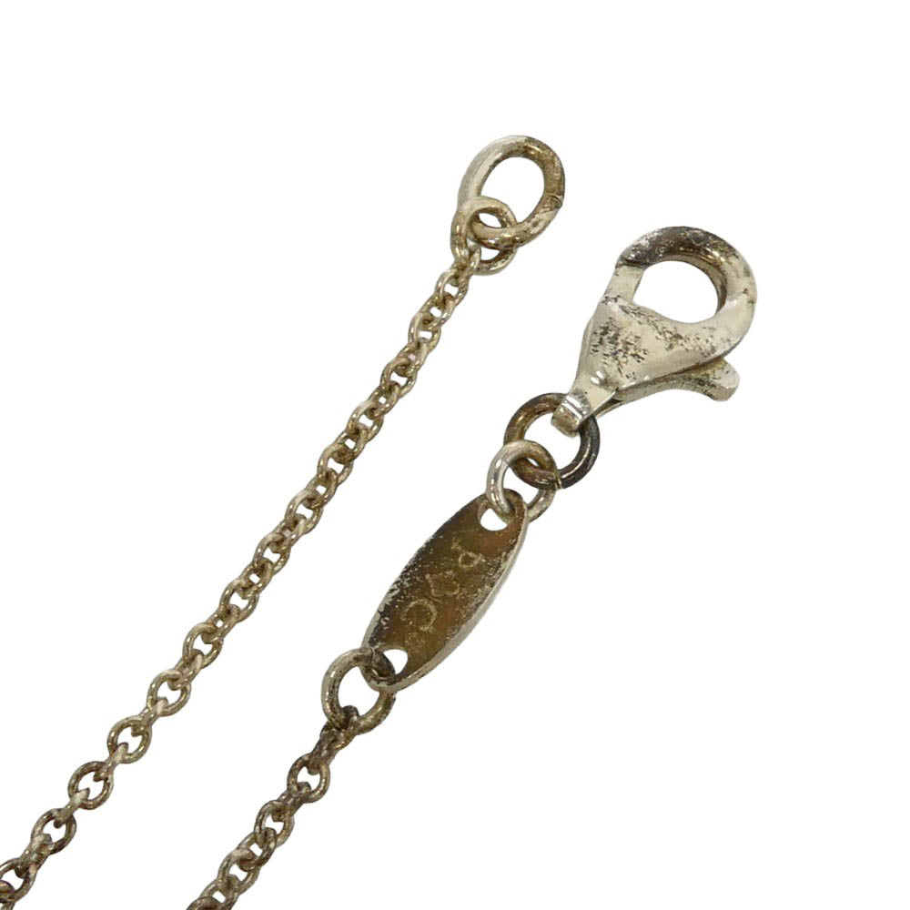 PATRICK COX パトリックコックス フレア ストーン ネックレス シルバー系 パープル系【中古】