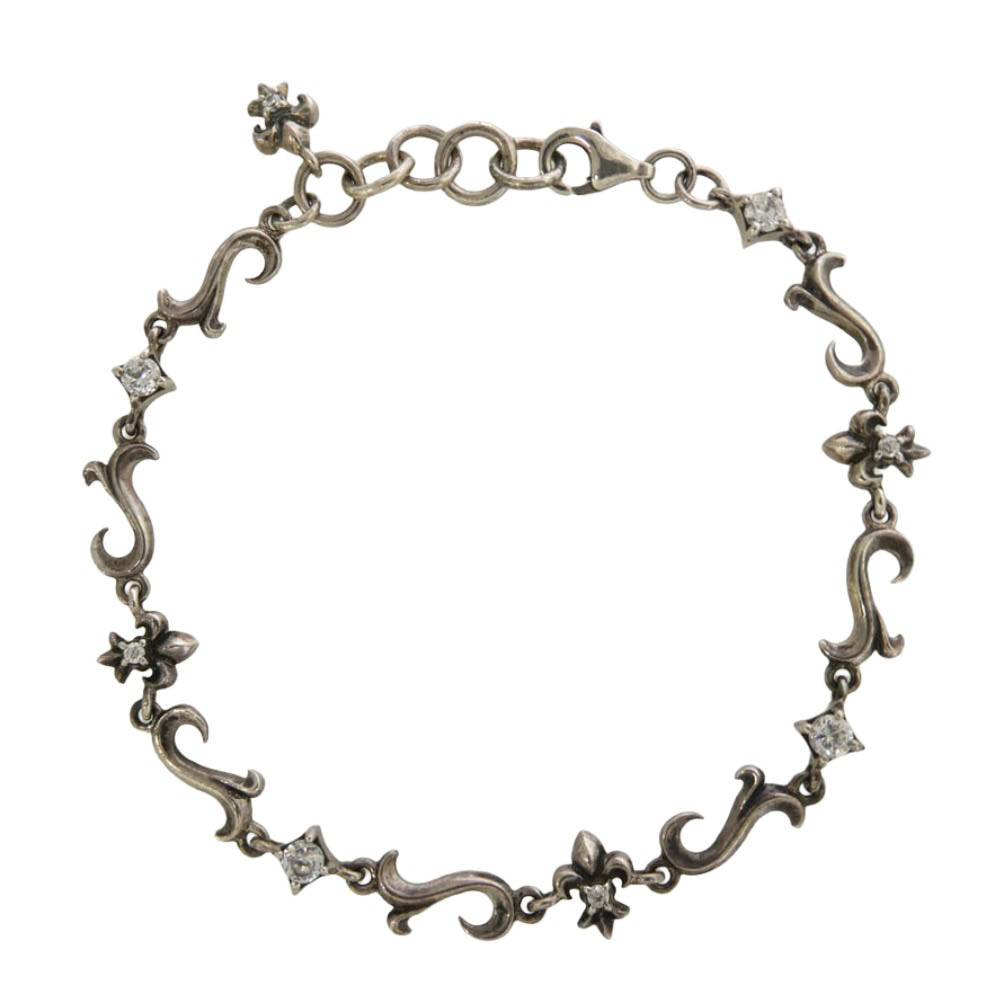 PATRICK COX パトリックコックス フレア ストーン ブレスレット シルバー系【中古】