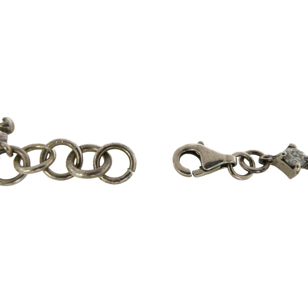 PATRICK COX パトリックコックス フレア ストーン ブレスレット シルバー系【中古】