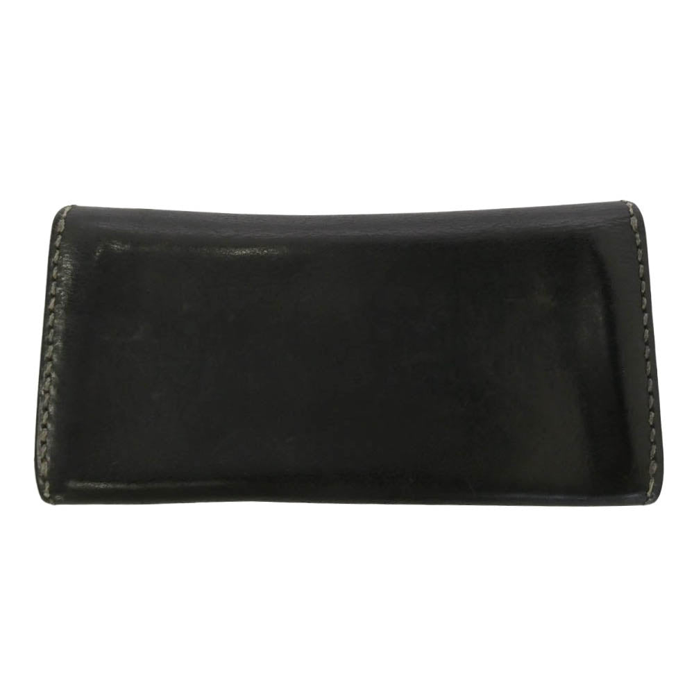 LUCKY JOHN ラッキージョン トラッカー ウォレット レザー ロングウォレット 長財布 ブラック系 ブラウン系【中古】