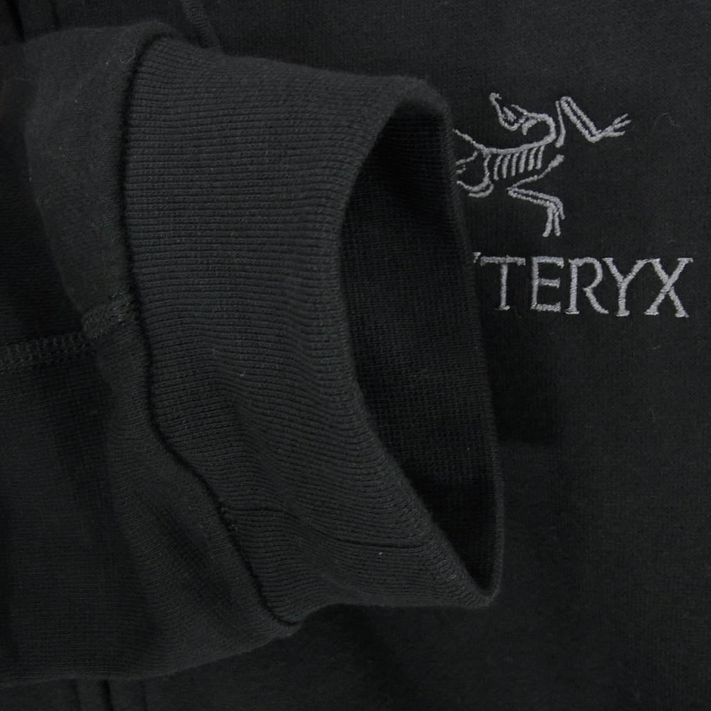 ARC'TERYX アークテリクス X000009929 Emblem Fleece Full-Zip Hoody エンブレム フリース フルジップ フーディ パーカー ジャケット ブラック系 M【中古】