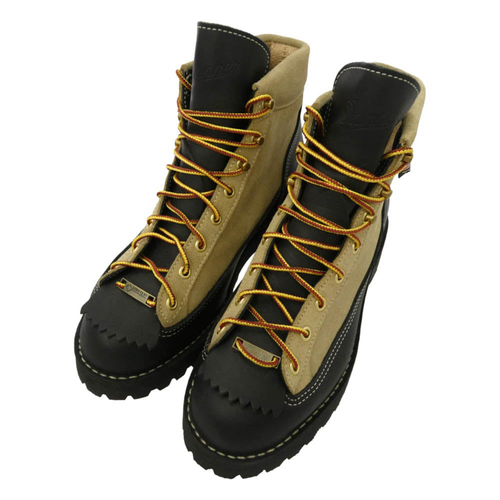 Danner ダナー 30116 USA製 DANNER LIGHT NORTHRUP ダナーライト ノースラップ スエード ブーツ ベージュ系 ブラック系 US7【中古】
