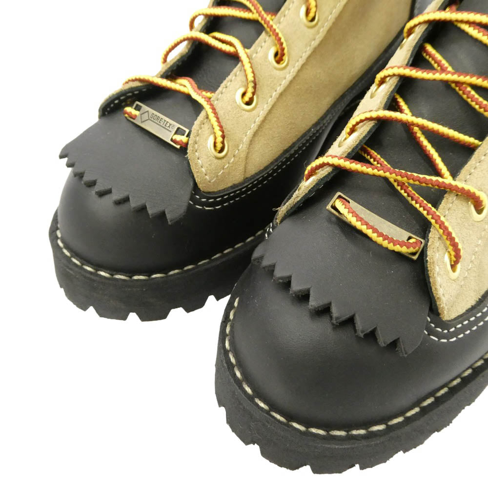 Danner ダナー 30116 USA製 DANNER LIGHT NORTHRUP ダナーライト ノースラップ スエード ブーツ ベージュ系 ブラック系 US7【中古】
