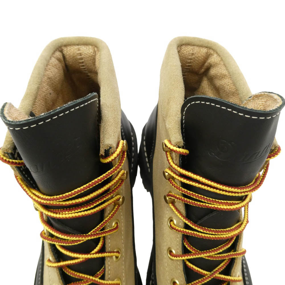 Danner ダナー 30116 USA製 DANNER LIGHT NORTHRUP ダナーライト ノースラップ スエード ブーツ ベージュ系 ブラック系 US7【中古】