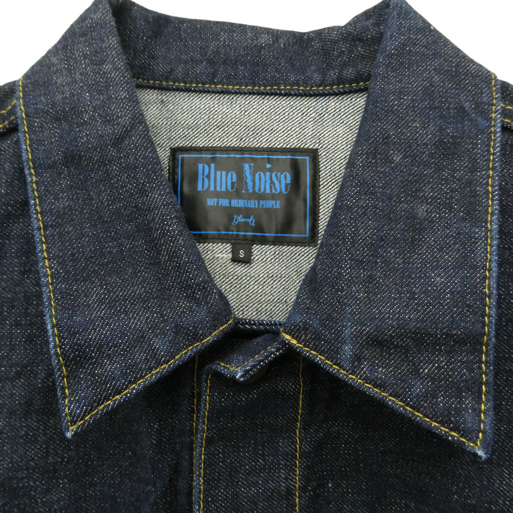 glamb グラム GB0425/BN03 Blue Noise Denim Jacket ブルーノイズ デニム ジャケット インディゴブルー系 S【中古】