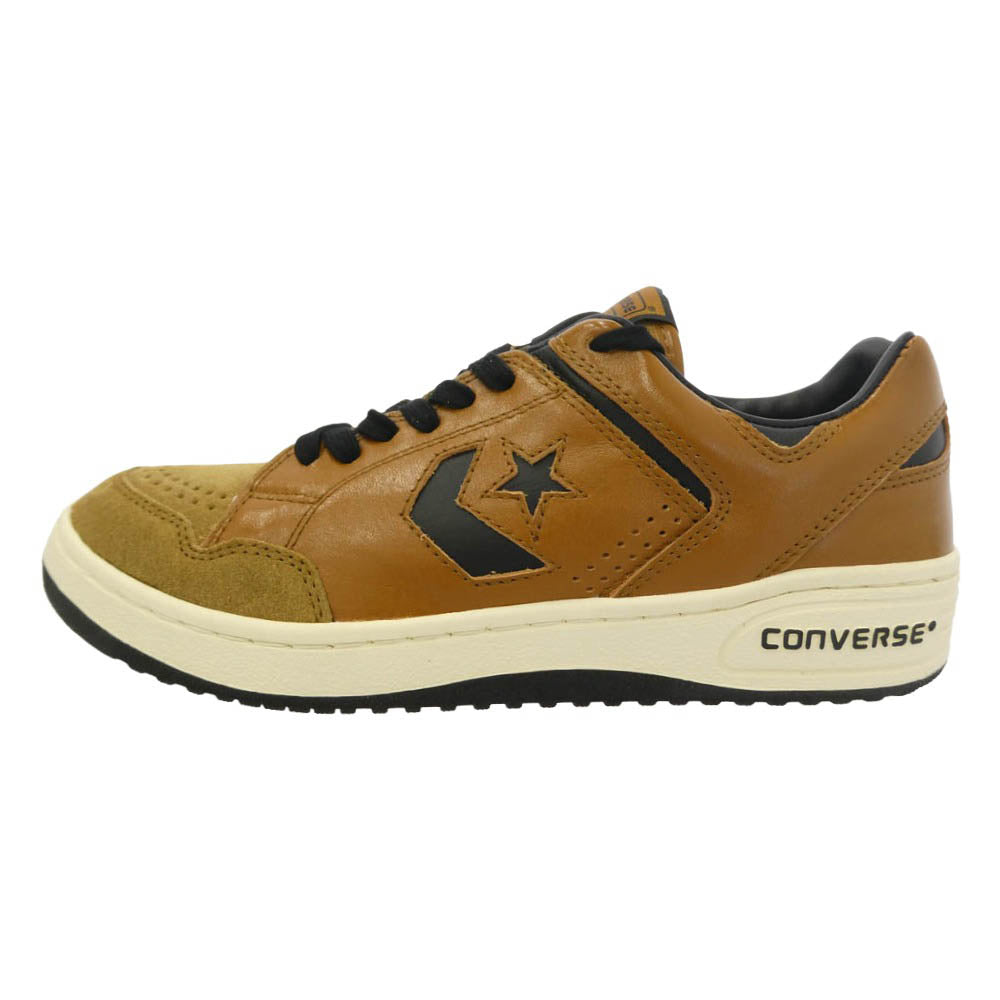 CONVERSE コンバース 26AW 33702850 × SOMA Katsufumi Tokunaga ソーマ 徳永勝文 トクナガカツフミ TimeLine Weapon J VTG 40th OX タイムライン ウエポン ローカット スニーカー ライトブラウン系 マルチカラー系 25cm【極上美品】【中古】