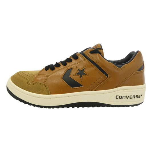 CONVERSE コンバース 26AW 33702850 × SOMA Katsufumi Tokunaga ソーマ 徳永勝文 トクナガカツフミ TimeLine Weapon J VTG 40th OX タイムライン ウエポン ローカット スニーカー ライトブラウン系 マルチカラー系 25cm【極上美品】【中古】