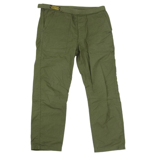 STANDARD CALIFORNIA スタンダードカリフォルニア SD Easy Fatigue Pants ファティーグ イージー ベイカー パンツ リップストップコットン オリーブ カーキ系 M【中古】