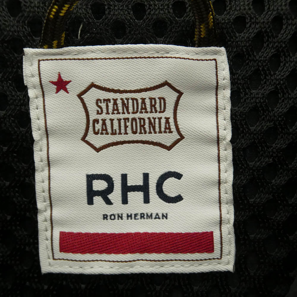STANDARD CALIFORNIA スタンダードカリフォルニア Ron Herman ロンハーマン × RHC Ron Herman ロンハーマン ワークシャツ コーチジャケット ブラック系 L【中古】