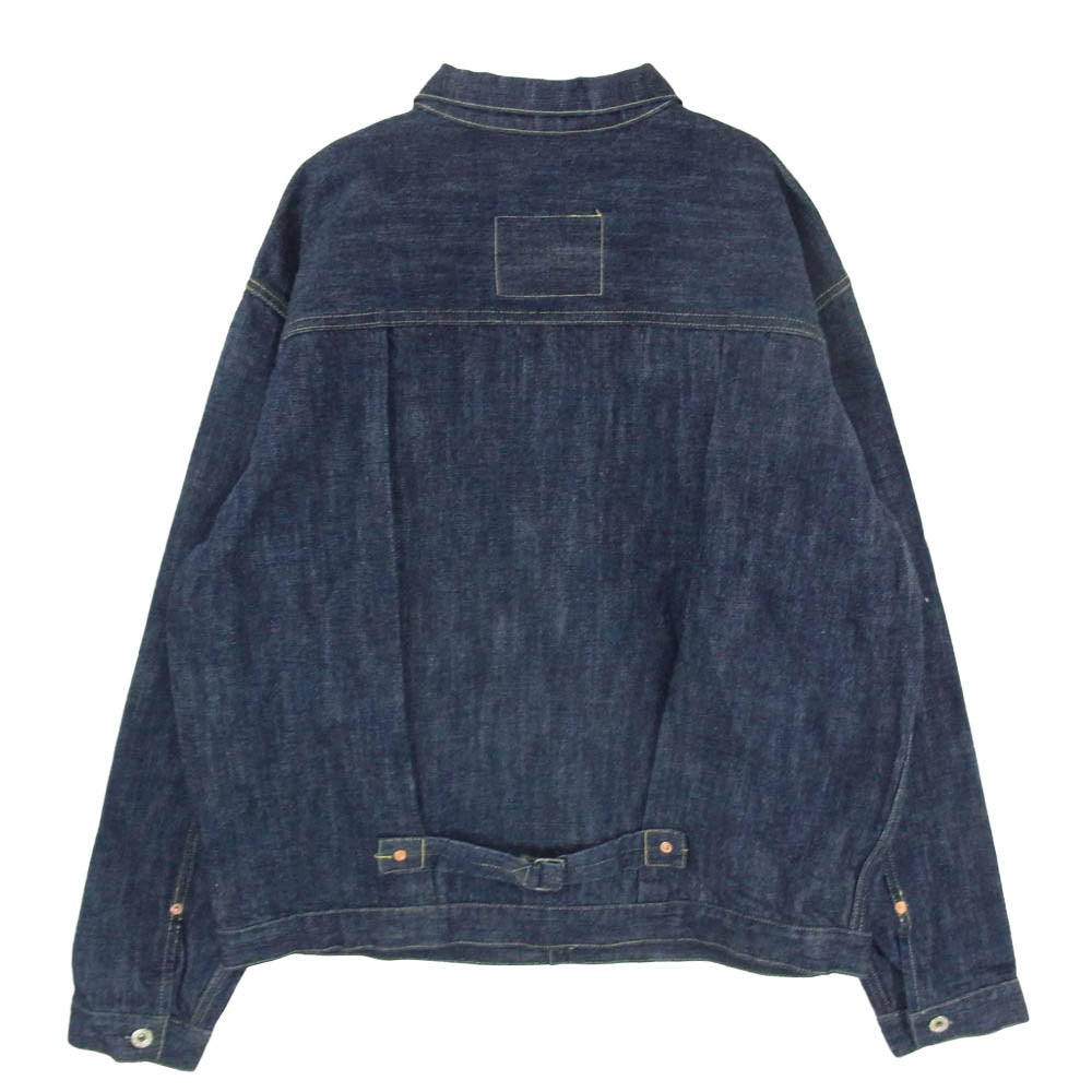 STANDARD CALIFORNIA スタンダードカリフォルニア 24SS OUDLA360 SD Denim Jacket S996 WW Ⅱ OW 大戦モデル ヴィンテージウォッシュ デニムジャケット インディゴブルー系 42【極上美品】【中古】
