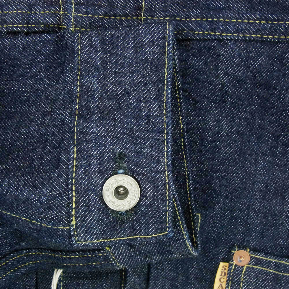 STANDARD CALIFORNIA スタンダードカリフォルニア 24SS OUDLA360 SD Denim Jacket S996 WW Ⅱ OW 大戦モデル ヴィンテージウォッシュ デニムジャケット インディゴブルー系 42【極上美品】【中古】