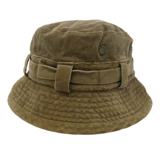 モアアバウトレス 90s Archive SAFARI HAT アーカイブ コーデュロイ サファリ ハット 帽子 ブラウン系【中古】