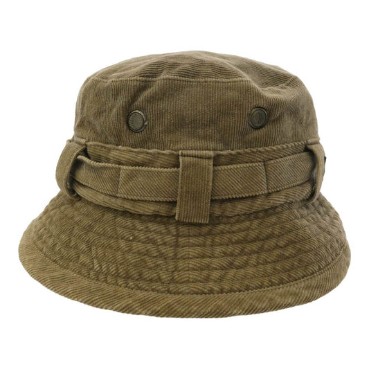 モアアバウトレス 90s Archive SAFARI HAT アーカイブ コーデュロイ サファリ ハット 帽子 ブラウン系【中古】