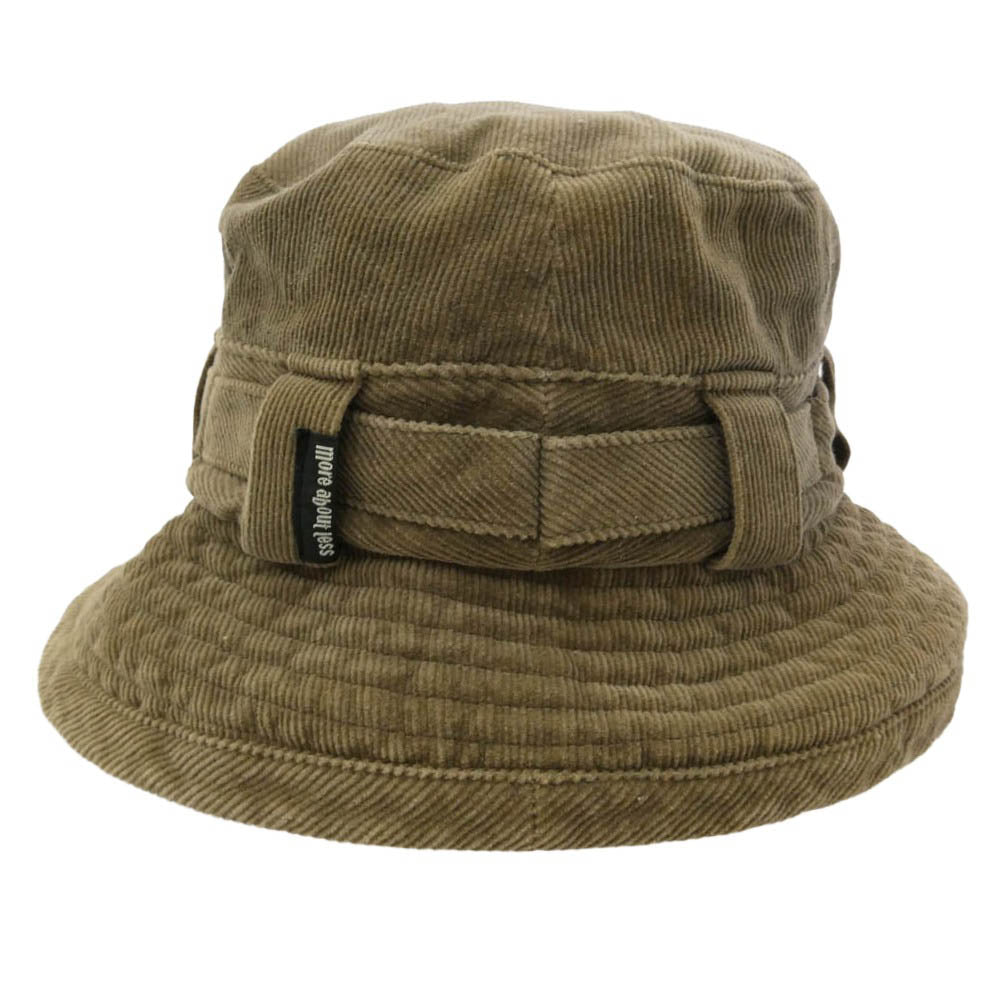モアアバウトレス 90s Archive SAFARI HAT アーカイブ コーデュロイ サファリ ハット 帽子 ブラウン系【中古】