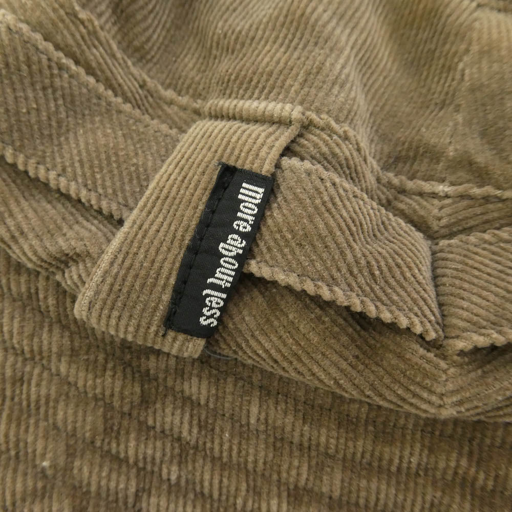 モアアバウトレス 90s Archive SAFARI HAT アーカイブ コーデュロイ サファリ ハット 帽子 ブラウン系【中古】