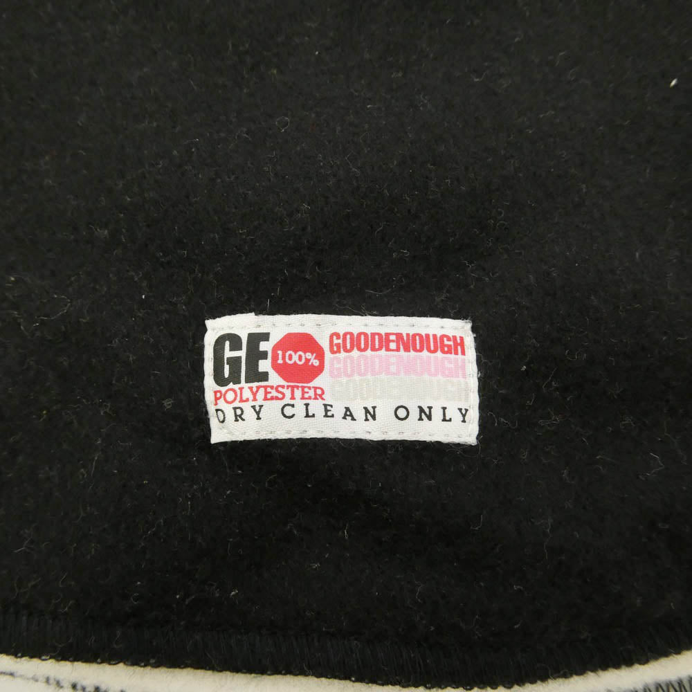 GOODENOUGH グッドイナフ 90s Archive アーカイブ フリース ビーニー キャップ ブラック系【中古】