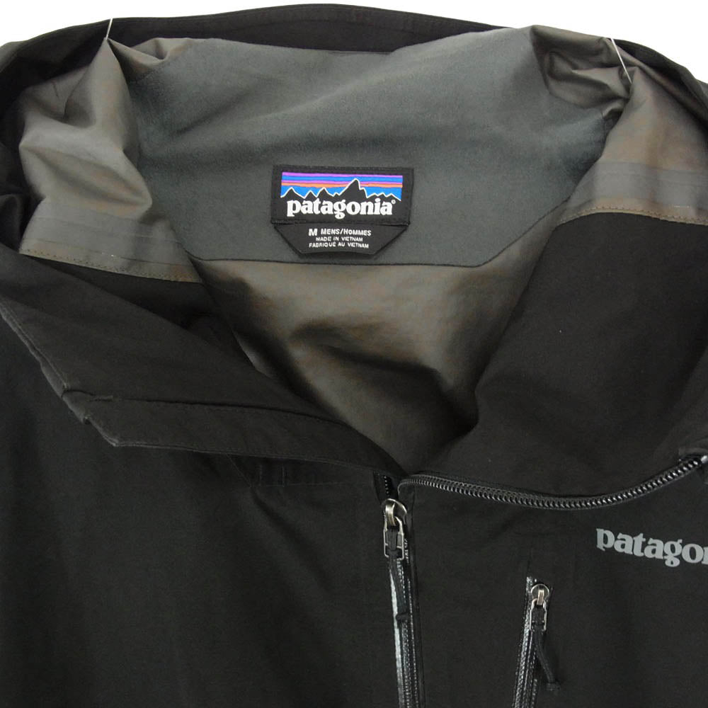 patagonia パタゴニア 19SS 84985SP19 19SS Calcite Jacket GORE-TEX カルサイト ジャケット ゴアテックス マウンテンパーカー ブラック系 M【中古】