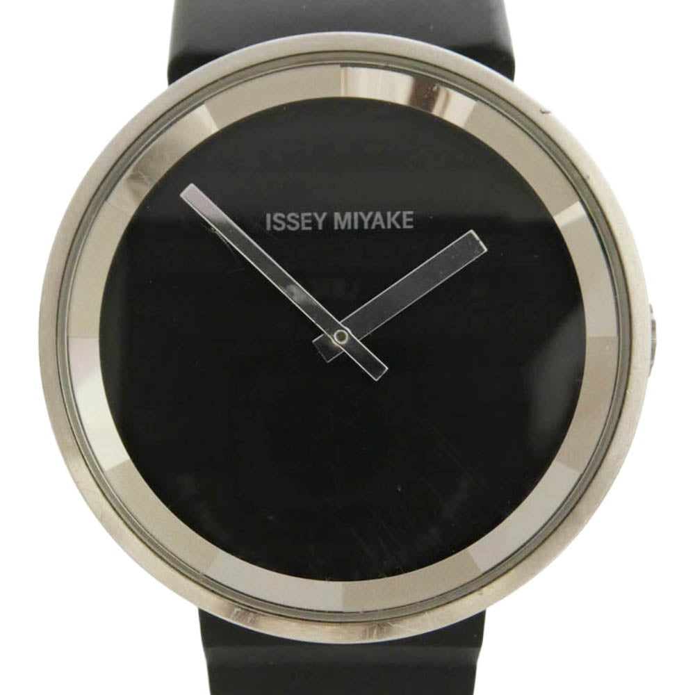 ISSEY MIYAKE イッセイミヤケ VJ20-0110 腕時計 ウォッチ ブラック系【中古】