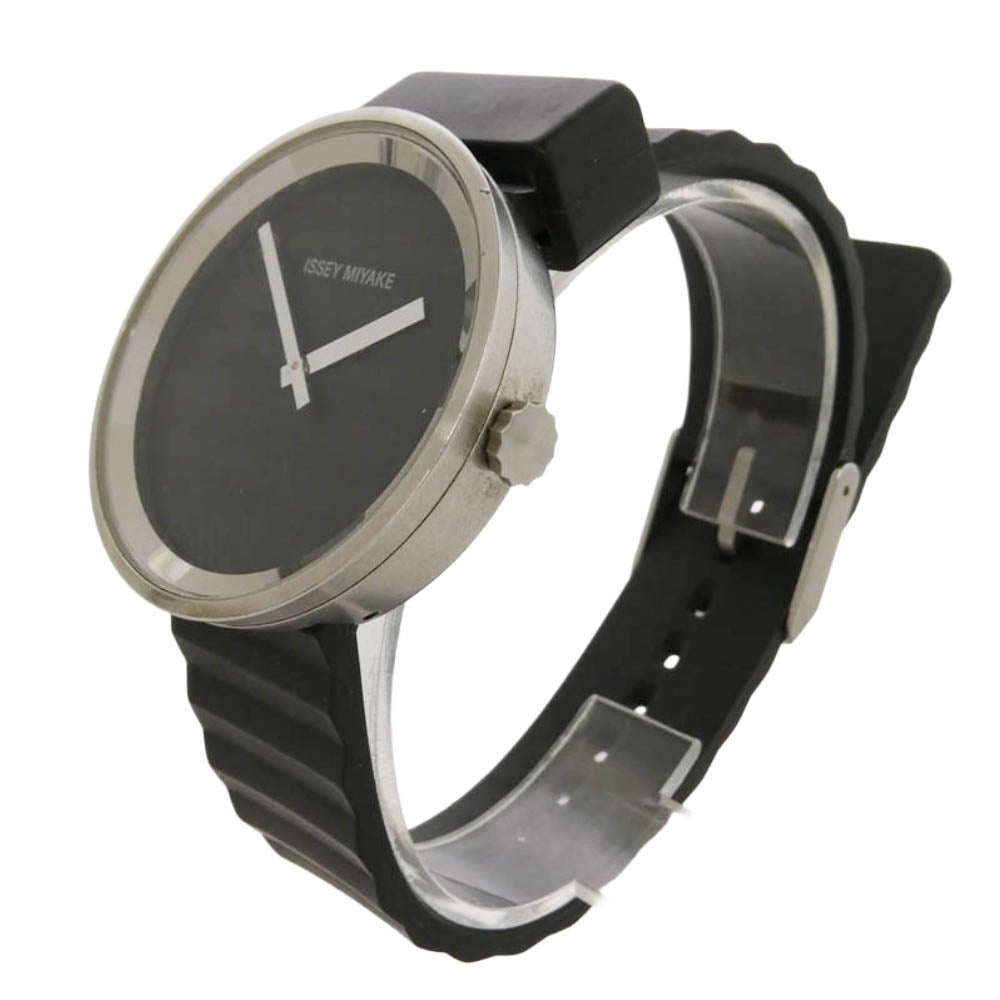 ISSEY MIYAKE イッセイミヤケ VJ20-0110 腕時計 ウォッチ ブラック系【中古】