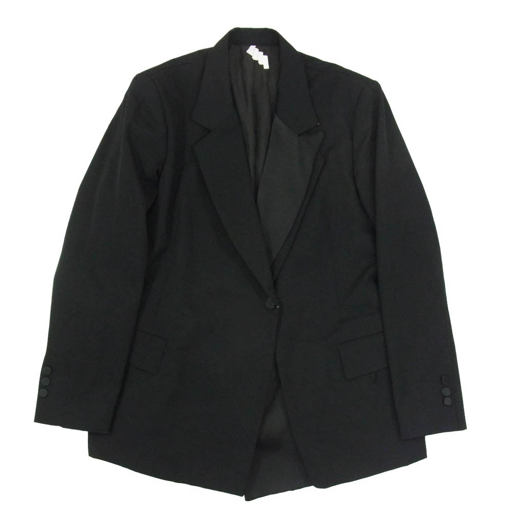 ソウシオオツキ S19AWJKT01 DOUBLE SMOKING SUITS ダブルスモーキングスーツ テーラード ジャケット ブラック系 44【中古】