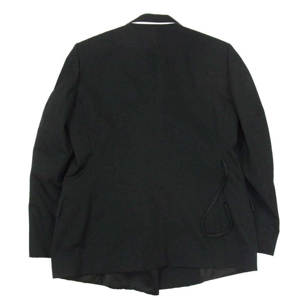 ソウシオオツキ S19AWJKT01 DOUBLE SMOKING SUITS ダブルスモーキングスーツ テーラード ジャケット ブラック系 44【中古】